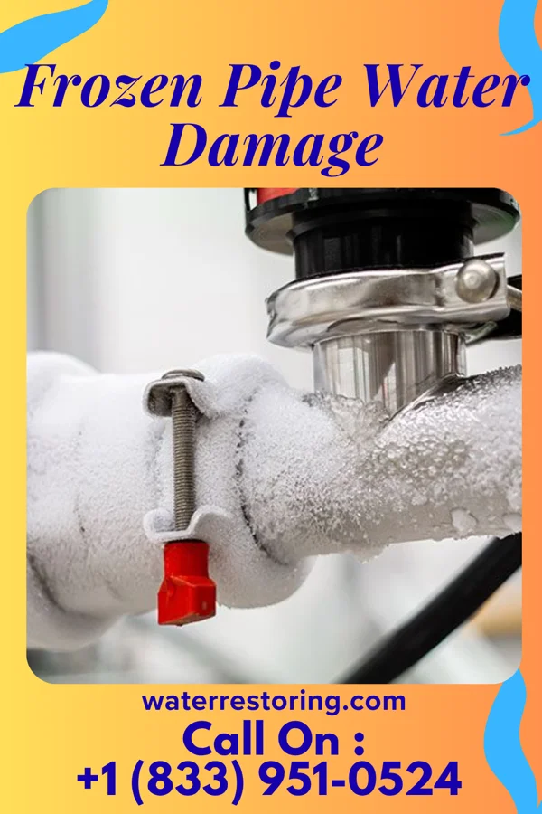 Frozen Pipe Water Damage in Rochester, TX